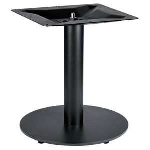 Vega Tafelpoot Fino rond; 43x45 cm (ØxH); zwart; rond