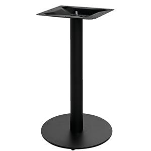 Vega Tafelpoot Fino rond; 43x72 cm (ØxH); zwart; rond