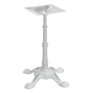 Vega Tafelpoot Nostalgie; 42x42x72 cm (BxLxH); wit