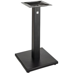 FLAT Tafelpoot Regulo; 40x40x72 cm (BxLxH); zwart; vierkant