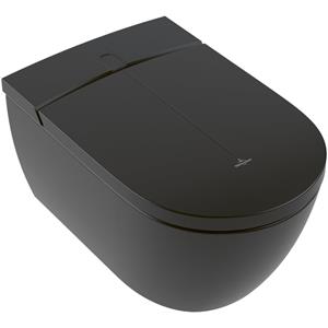 Villeroy & Boch Viclean I200 Douche WC - spoelrandloos - directflush - CeramicPlus - Pure black V0E200R7