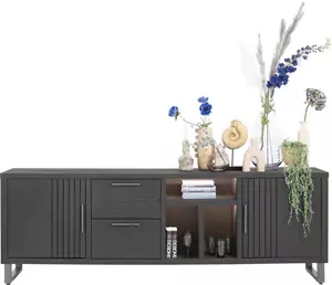 Pavie dressoir 233 cm - castle black