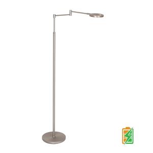 Steinhauer Oplaadbare Vloerlamp Staal Accu Led 6 Watt