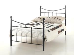 Mobistoxx Bed FERIA 90x200 cm zwart