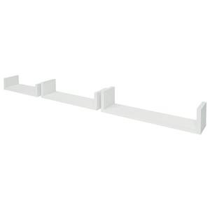 Duraline U-wandplank Wit Pvc 42x10x10cm - 3 Stuks