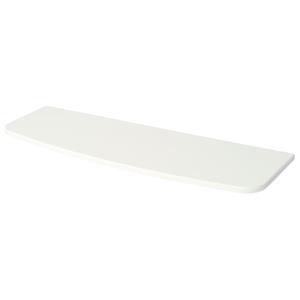 Duraline  Csr Wandplank Xs2 - Gebogen Warm Wit - 18mm 80x23,5cm - Fsc-gecertificeerd Hout