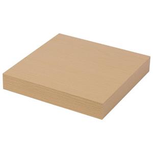 Duraline  Wandplank Xl4 - Eiken Licht Pvc 38mm - 23,5x23,5cm - Fsc-gecertificeerd Hout