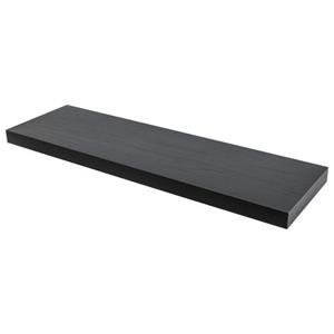 Duraline Wandplank Xl4 Zwart Eik 38mm 80x23,5cm