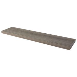 Duraline Wandplank Xl4 Grijs Eik 38mm 118x23,5cm