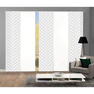 HOME WOHNIDEEN Schiebegardine "MURRAY 5er SET", (5 St.), Schiebevorhang Digidruck 5er Set MURRAY