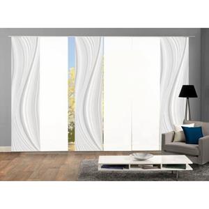 HOME WOHNIDEEN Paneelgordijn LAURINA set van 6 (6 stuks)