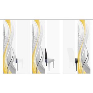 HOME WOHNIDEEN Schiebegardine "CARLISLE 6ER SET", (6 St.), HxB: 245x60