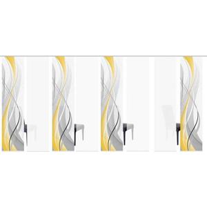 HOME WOHNIDEEN Schiebegardine "CARLISLE 8ER SET", (8 St.), HxB: 245x60