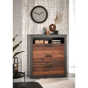 Home affaire Ladekast Brooklyn in een decoratieve frame-look