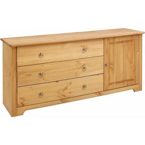 Home affaire Kast met laden en deuren Hugo, breedte 152 cm