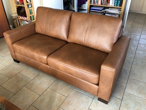 ShopX Leren bank energy 498 bruin zits bank bruin leer, bankstel bruine kleur