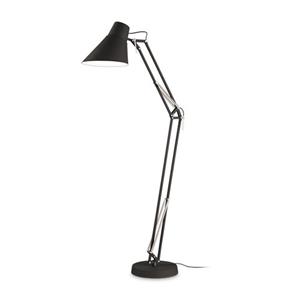 Ideal Lux  Sally - Vloerlamp - Metaal - E27 - Zwart