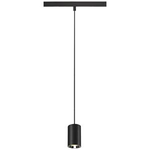 SLV NUMINOS XS LED-Pendelleuchte Track 8.7W LED Schwarz, Chrom