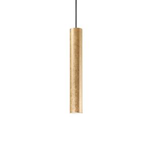 Ideal Lux Look Hanglamp - Moderne Gouden Hanglamp Van Metaal - 6 X 6 X 140 Cm - Gu10 Fitting