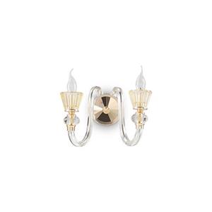 Ideal Lux Stijlvolle  Strauss Wandlamp - Modern Design - Goud