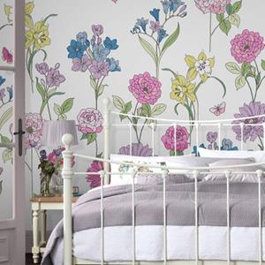LAURA ASHLEY Fototapete "Gilly", natürlich, 300x280cm
