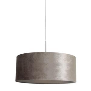 Steinhauer Hanglamp Met Ronde Zilveren Kap  Sparkled Light Staal