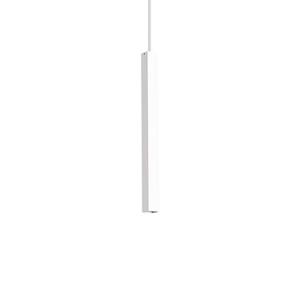 Ideal Lux Moderne Hanglamp Ultrathin - Wit - Led - Ideaal Voor Een Strak Interieur
