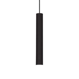 Ideal Lux Landelijke Hanglamp Tube - Zwart -  - Led - 1 Lichtpunt