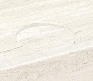 Saniclear White Travertin afvoerplug