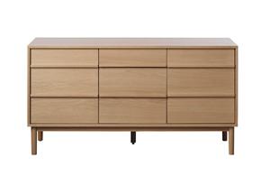 Giga Living Dressoir Ponza Dressoir Naturel Eiken 140cm - 