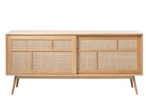 Giga Living Dressoir Barrali Naturel Eiken 180cm - 