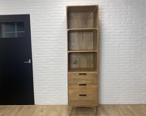 Loods XL Mangohouten kast Oren met lades