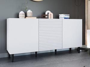 Mobistoxx Dressoir SORLABO 2 deuren 3 lades wit