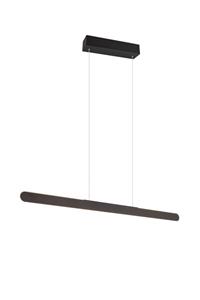 trioleuchten Höhenverstellbare led Pendelleuchte helios touch dimmbar, Schwarz Breite 100cm