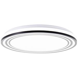 Brilliant G80568A76 Kobana LED-plafondlamp LED LED vast ingebouwd Energielabel: D (A - G) 34 W Wit, Zwart