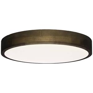 Brilliant G97013/70 Slimline LED-Deckenleuchte LED LED fest eingebaut EEK: E (A - G) Holz, Weiß