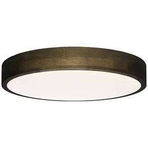 Brilliant G97013/70 Slimline LED-plafondlamp LED LED vast ingebouwd Energielabel: E (A - G) Hout, Wit