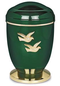 Urnwebshop Design Urn Messing Duiven (4 liter)
