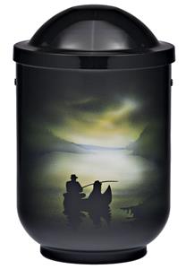 Urnwebshop Design Urn Visser bij Nacht (4 liter)