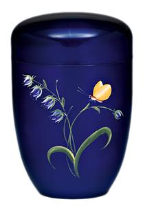Urnwebshop Design Urn Lelie van Dalen met Vlinder (4 liter)