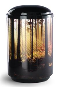 Urnwebshop 360 Graden Foto Design Urn Boslandschap (4 liter)