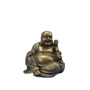 Urnwebshop XS Urntje Happy Boeddha Brons Rechts (0.07 liter)