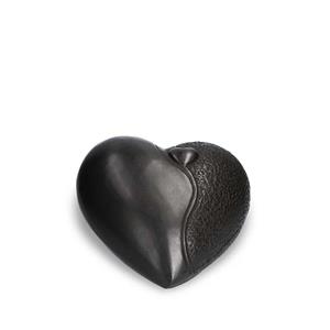 Urnwebshop Bronzen Miniurn Gebroken Hart (0.1 liter)