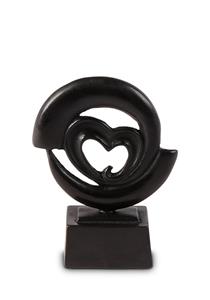 Urnwebshop Bronzen Miniurn Heartbroken (0.065 liter)
