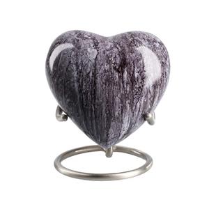 Urnwebshop Elegance Harturn Himalaya Blue Granit, inclusief Standaard (0.1 liter)