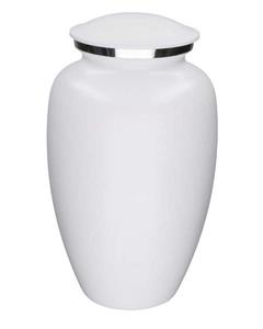 Urnwebshop Grote Elegance Urn Matwit Marmer (3.5 liter)