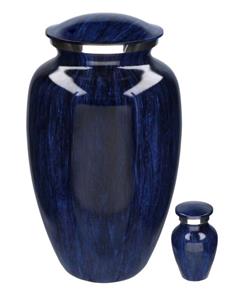 Urnwebshop Elegance Urnen Voordeelset Darkblue Stripes (3.6 liter)