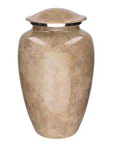 Urnwebshop Grote Elegance Urn Brown Marble (3.5 liter)