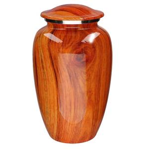 Urnwebshop Grote Elegance Urn Houtnerf (3.5 liter)