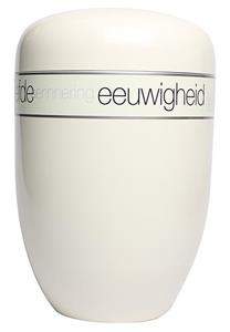 Urnwebshop Design Urn met Tekstband Liefde (4 liter)